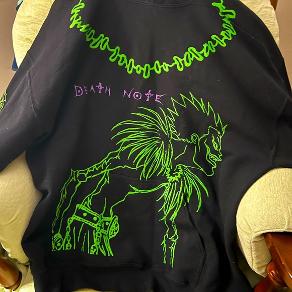 Broken Promises Death Note Hoodie - Picture 1 of 2